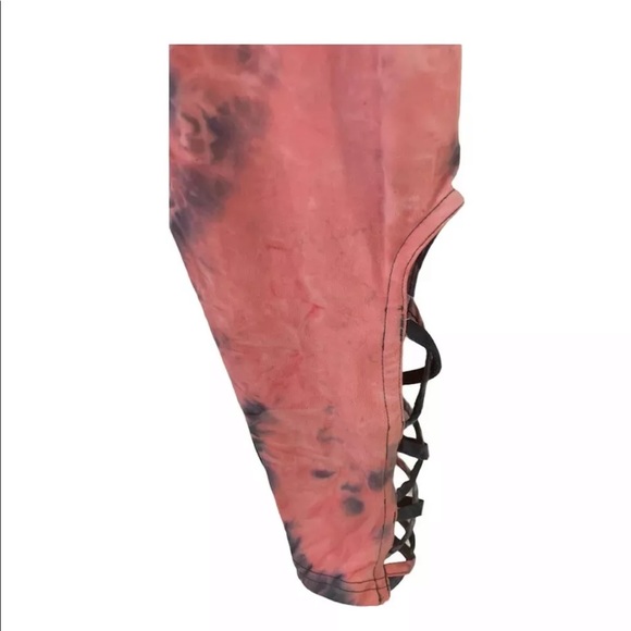 Simply Southern Womens Leggings Pink Navy Regular - Picture 3 of 9